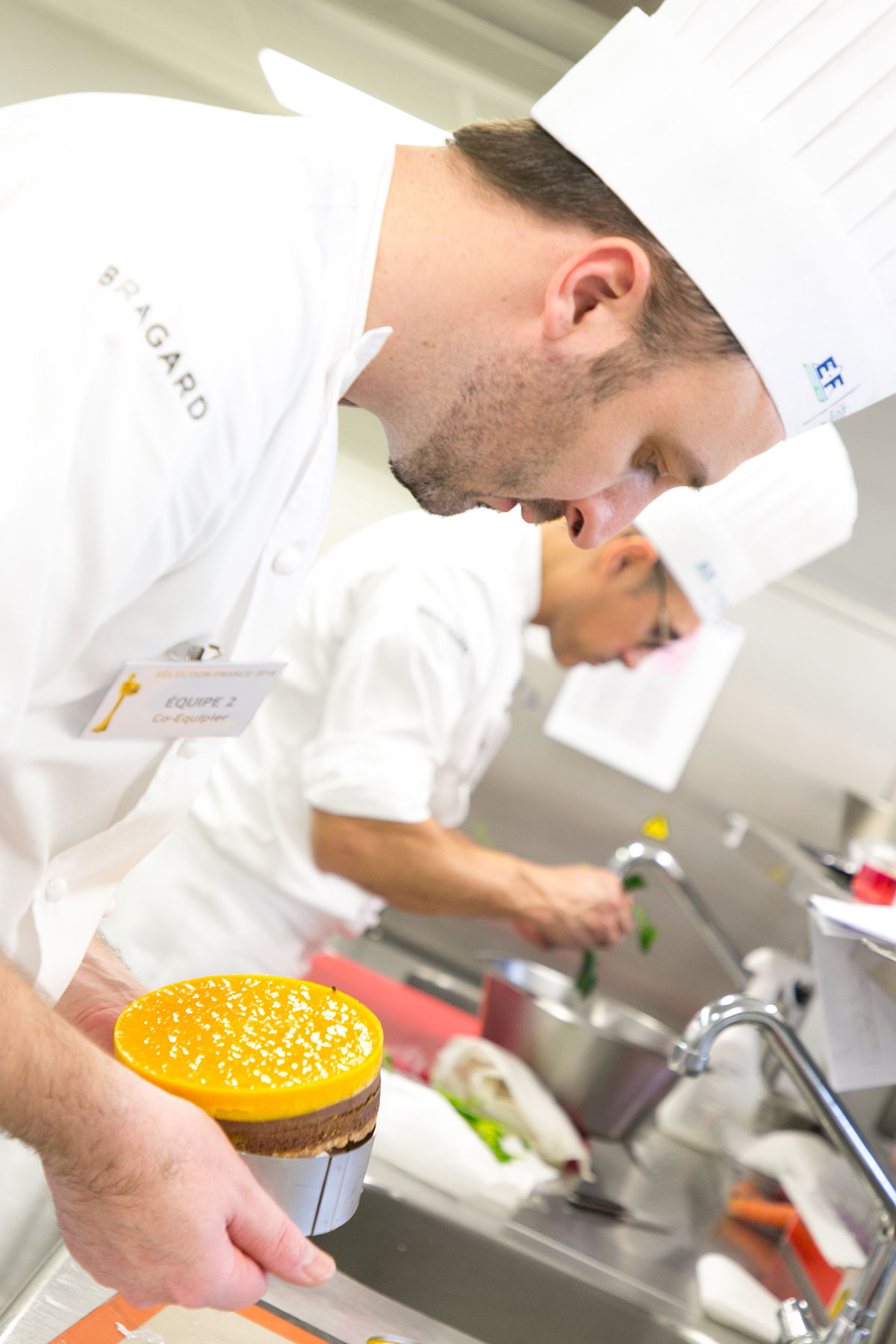 Charcutier-traiteur en action